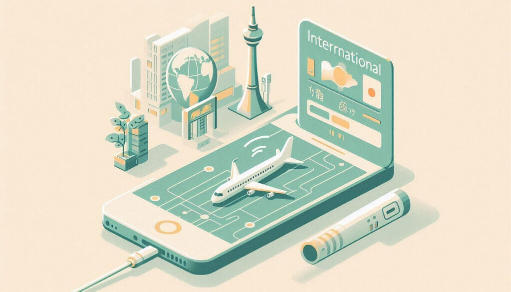 国際ローミングのイメージ画像
